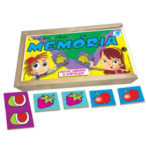 JOGO DA MEMÓRIA FRUTAS / LEGUMES / HORTALIÇAS (SQ)