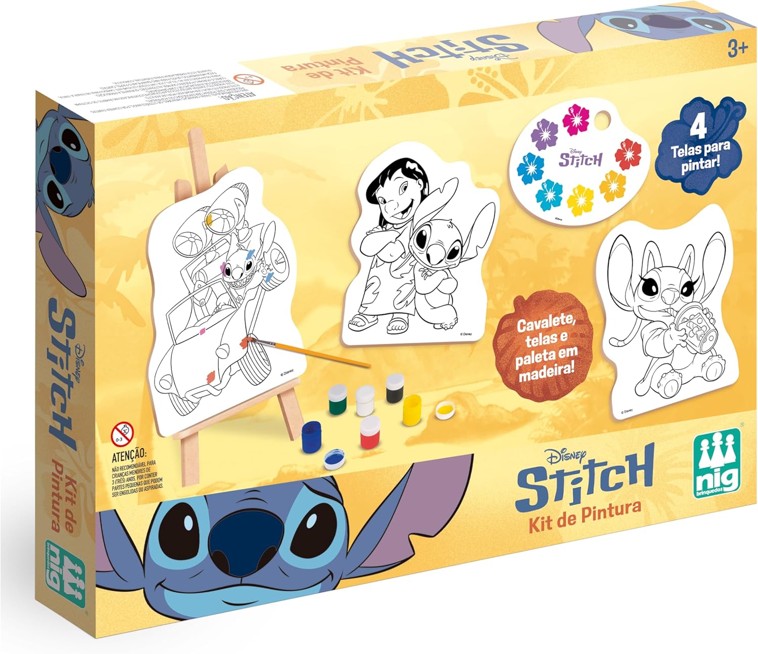 Kit Pintura - Stitch (Ng)