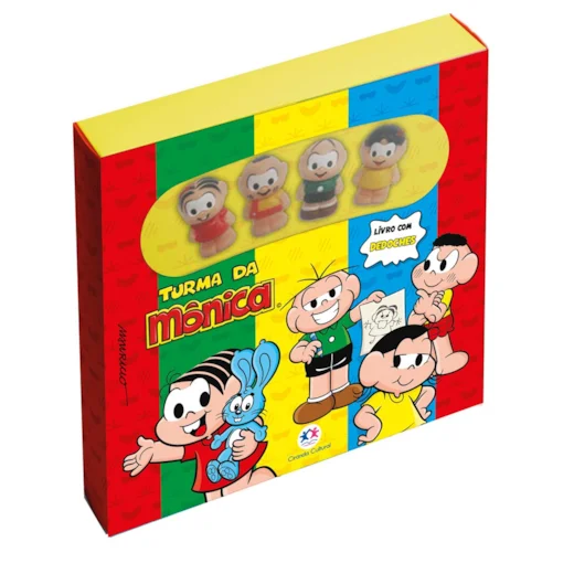 Turma Da Mônica Livro C/ Dedoches