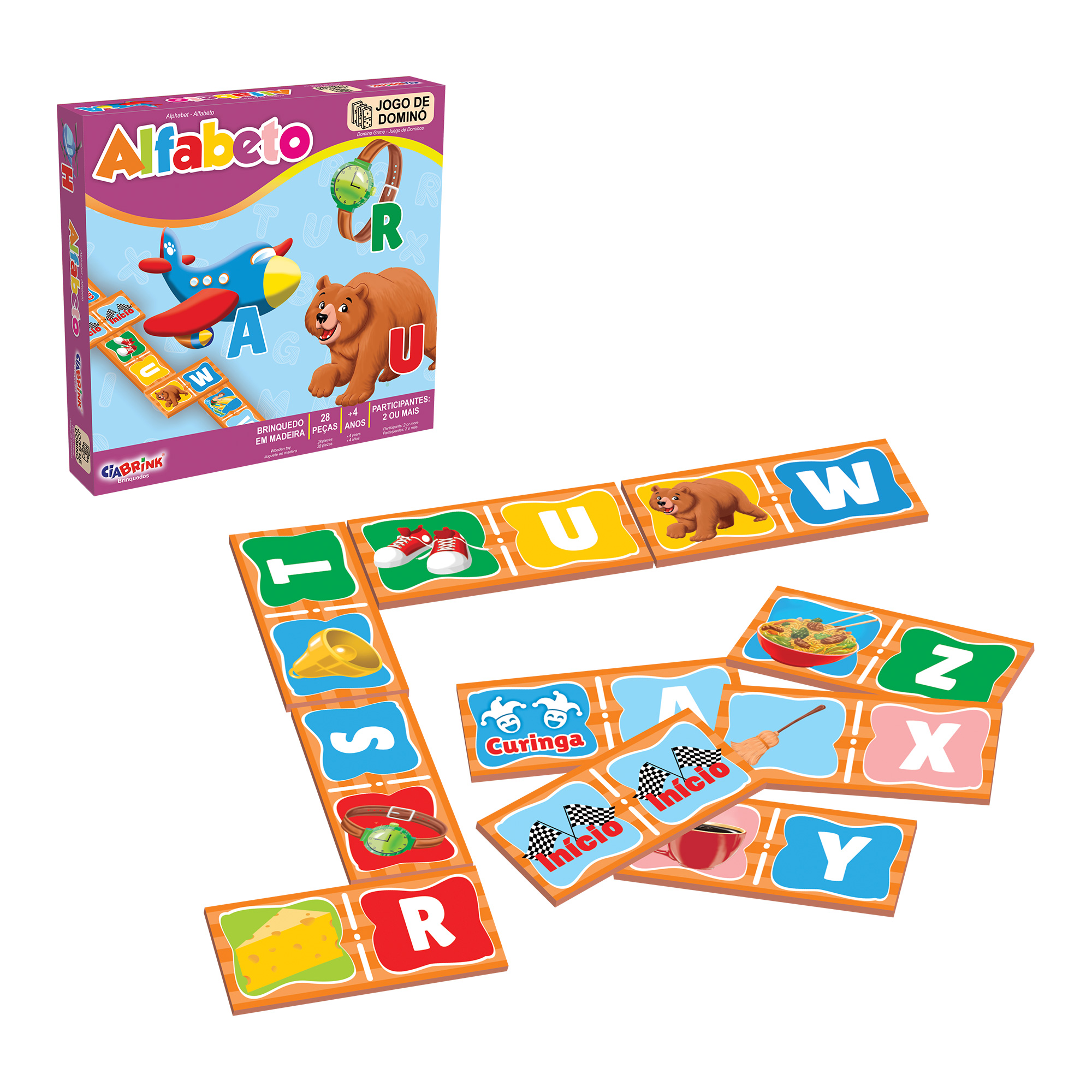 Dominó Alfabeto (Ck)