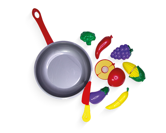 Frigideira C/ 9 Peças (Pp)