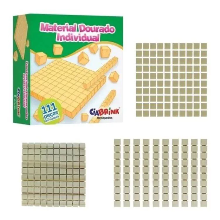 Material Dourado C/ 111 Peças (Ck)