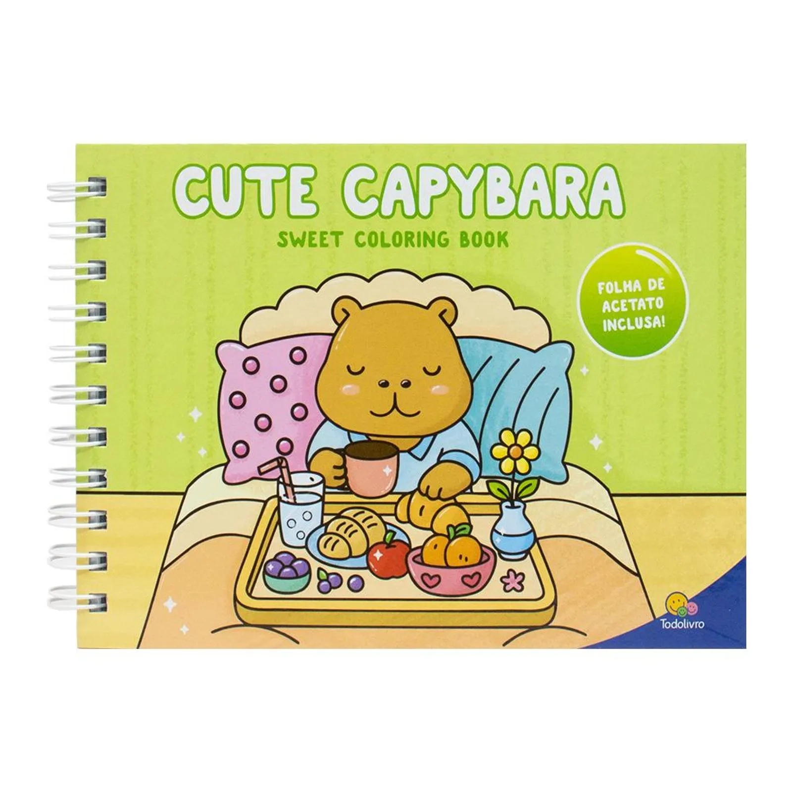 Sweet Coloring Book - Cute Capybara